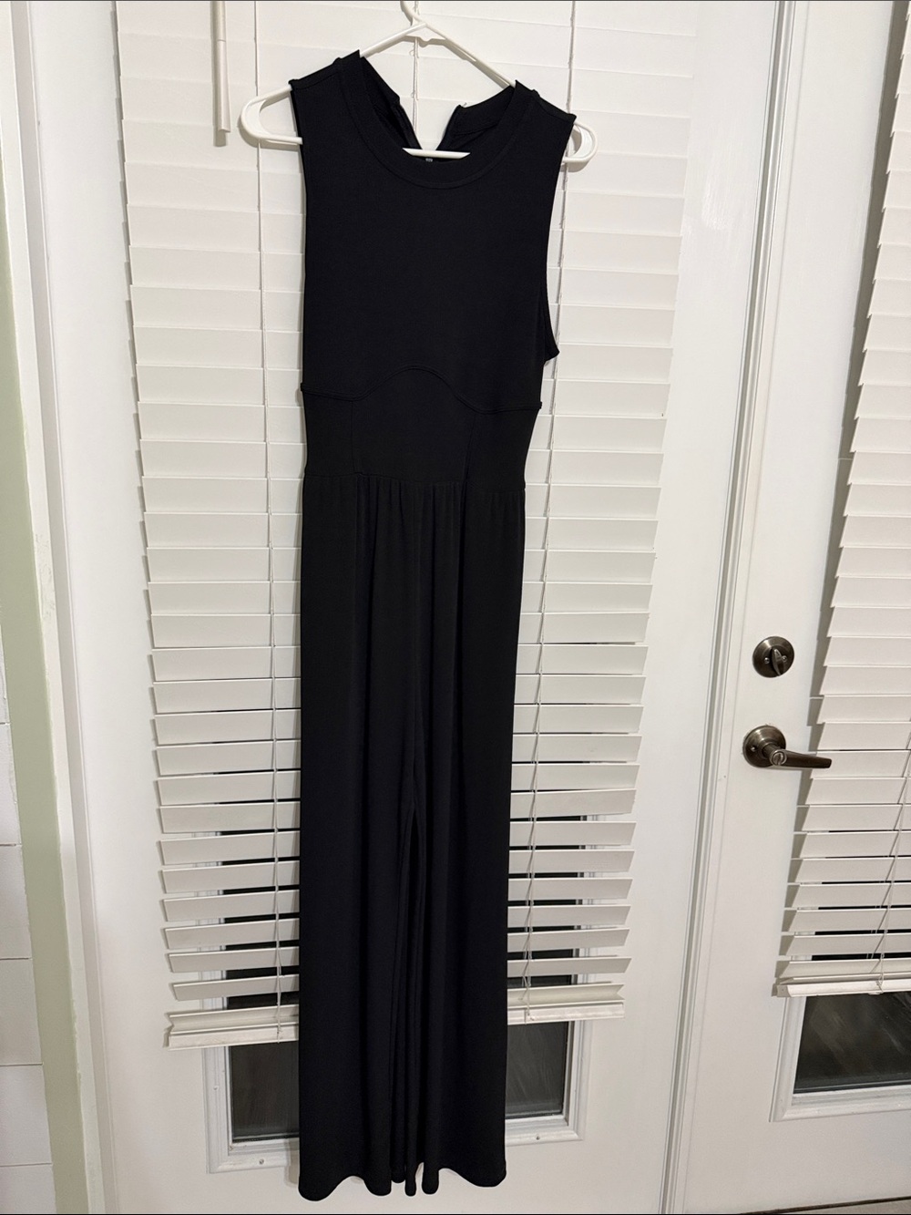 Classic Black Sleeveless Maxi Dress